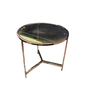 MESA LATERAL SHINE DORADA