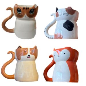 TAZAS CUERPO DE GATO