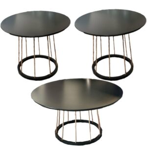 JUEGO DE MESAS REDONDAS