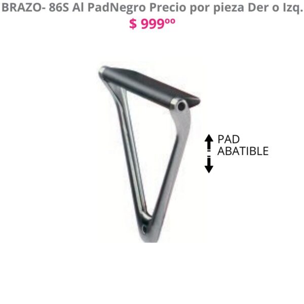 BRAZO-86S AL PadNegro - Imagen 2