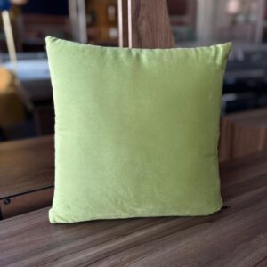 COJIN LISO COLOR VERDE